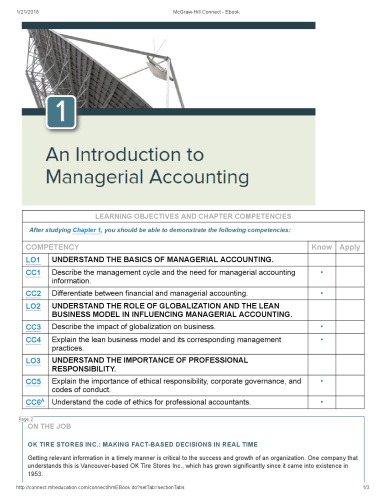 Managerial accounting : tools for business decision-making (PDF Instant Download)