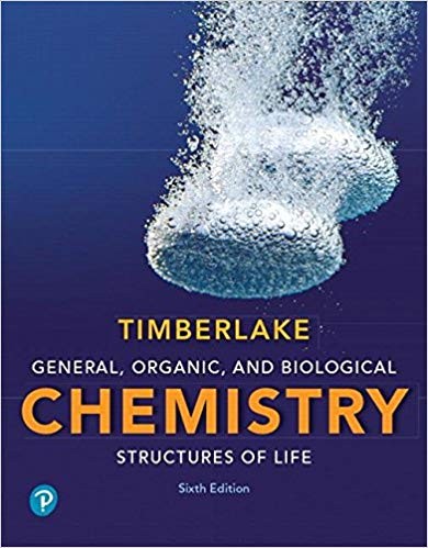 General, Organic, and Biological Chemistry: Structures of Life 6th Edition (PDF Instant Download)