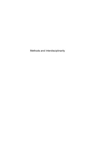 Methods And Interdisciplinarity (PDF Instant Download)