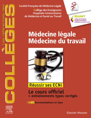 Médecine légale, Médecine du travail (PDF Instant Download)