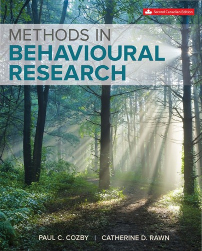 Methods in Behavioural Research (PDF Instant Download)
