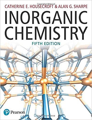 Inorganic Chemistry 5th Edition by Catherine Housecroft (PDF Instant Download)