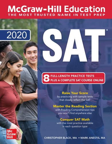 McGraw-Hill Education SAT, 2020 edition (PDF Instant Download)