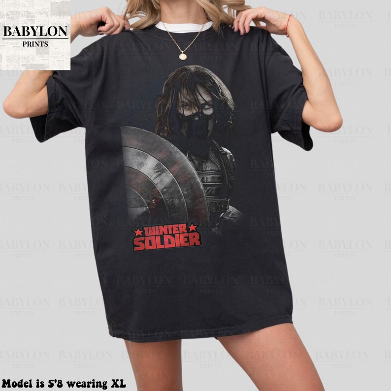 Vintage BUCKY BARNES T Shirt, Bucky Barnes Vintage Shirt, Bucky Barnes Retro 90s Tshirt, Bucky Barnes Bootleg Tee, The Winter Soldier TeeVintage BUCKY BARNES T Shirt, Bucky Barnes Vintage Shirt, Bucky Barnes Retro 90s Tshirt, Bucky Barnes Bootleg Tee, The Winter Soldier Tee For Men And Women