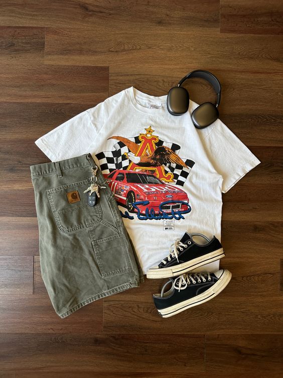 Vintage Summer Outfit Idea T shirt NS154