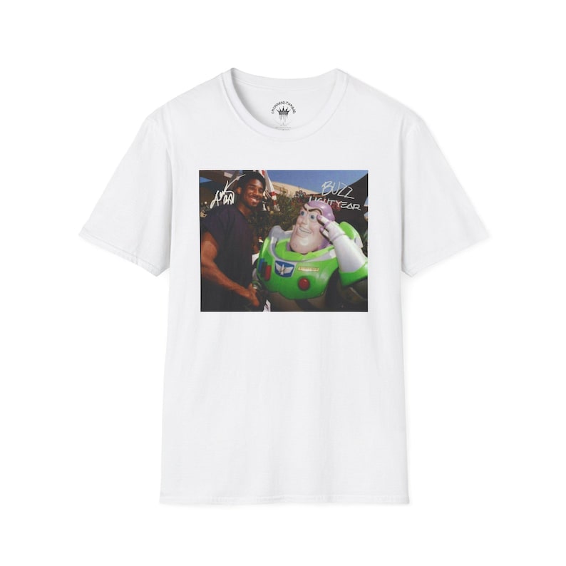 Funny Kobe Bryant and Buzzlightyear Unisex CrownAndThread T-Shirt, Basketball Fan Apparel, Basketball Shirt, Sports Lover Gift, Toy Story