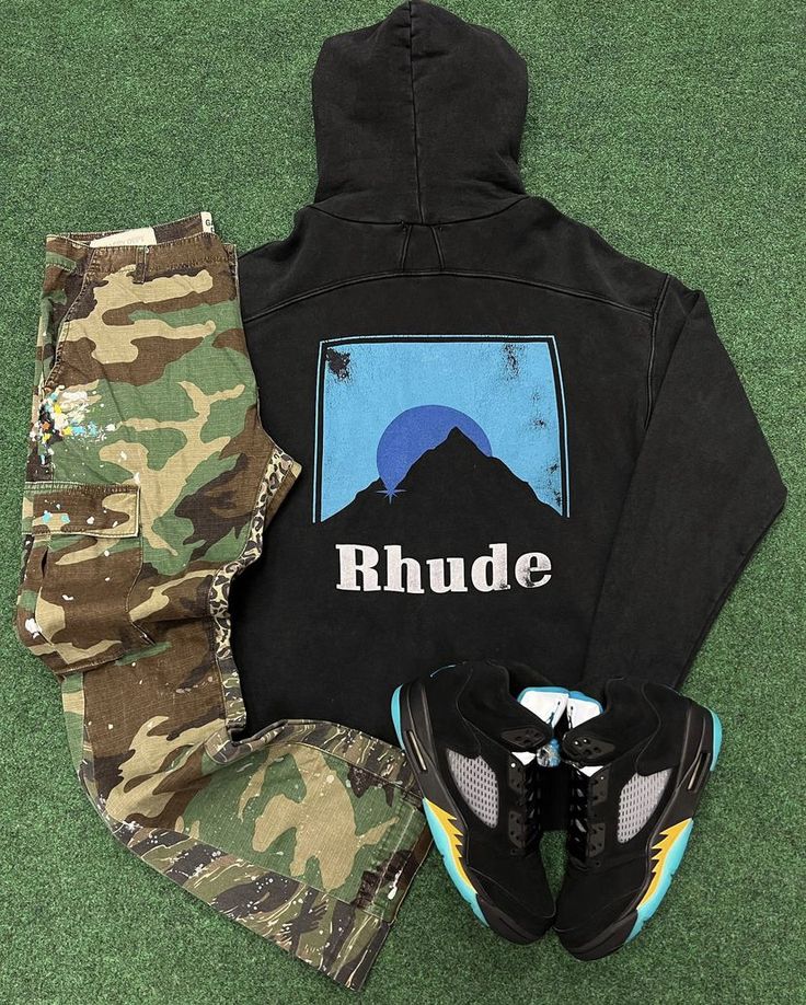 Rhude Hoddie For Men And Women