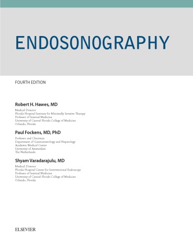 Endosonography E-Book. (PDF Instant Download)