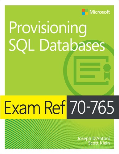 Exam Ref 70-765 Provisioning SQL Databases (PDF Instant Download)