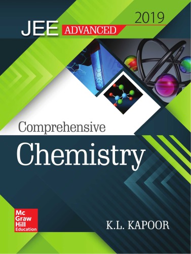 IIT JEE Advanced Comprehensive Chemistry K L Kapoor MHE Mc Graw Hill Education (PDF Instant Download)