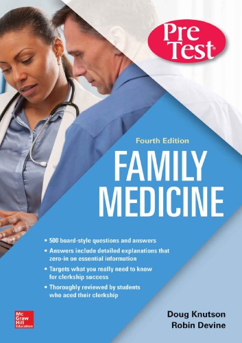 Family Medicine PreTest Self-Assessment and Review (PDF Instant Download)