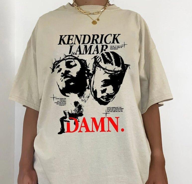 Kendrick Lamar Vintage 90s Shirt, Kendrick Lamar Shirt, Kendrick Lamar Rap Hip Hop 90 shirt, Rap Hip Hop Shirt