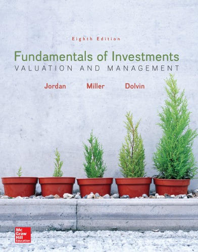 Fundamentals of Investments: Valuation and Management (PDF Instant Download)