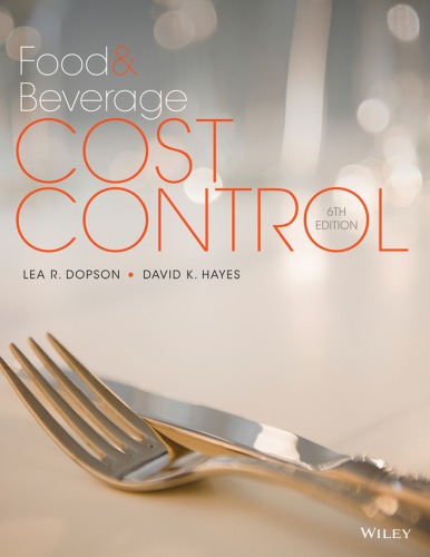 Food & Beverage Cost Control (PDF Instant Download)