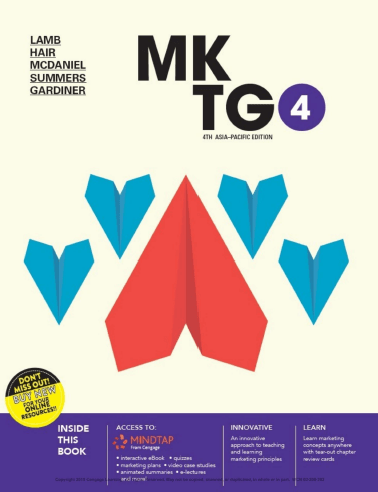 MKTG4, 4th Asia-Pacific Edition by Charles W. Lamb (PDF Instant Download)