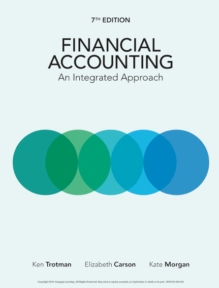 Financial Accounting An Integrated Approach, 7th Australian Edition (PDF Instant Download)