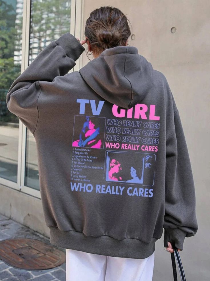 ‚Äö√Ñ√∫TV Girl Who Really Cares‚Äö√Ñ√π Hoodie