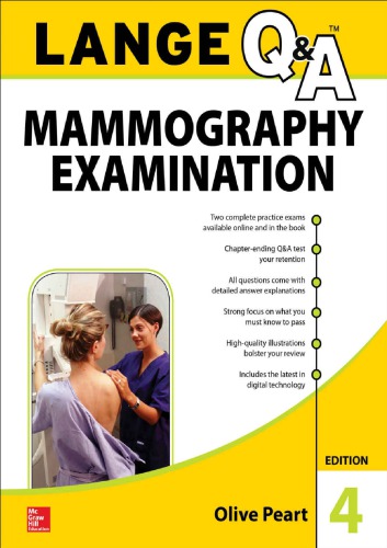 Lange Q&a: Mammography Examination, 4th Edition (PDF Instant Download)