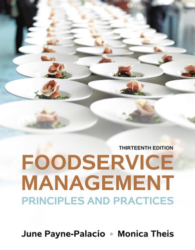 Foodservice Management: Principles and Practices (PDF Instant Download)
