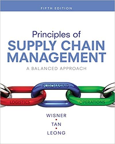Principles of Supply Chain Management: A Balanced Approach 5th Edition (PDF Instant Download)
