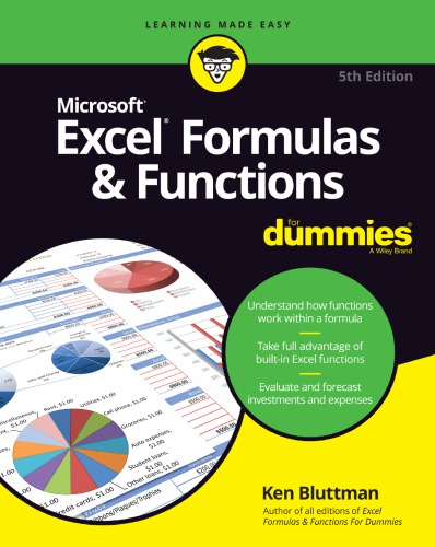 Excel Formulas & Functions For Dummies, 5th Ed. (PDF Instant Download)