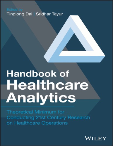Handbook of Healthcare Analytics. (PDF Instant Download)
