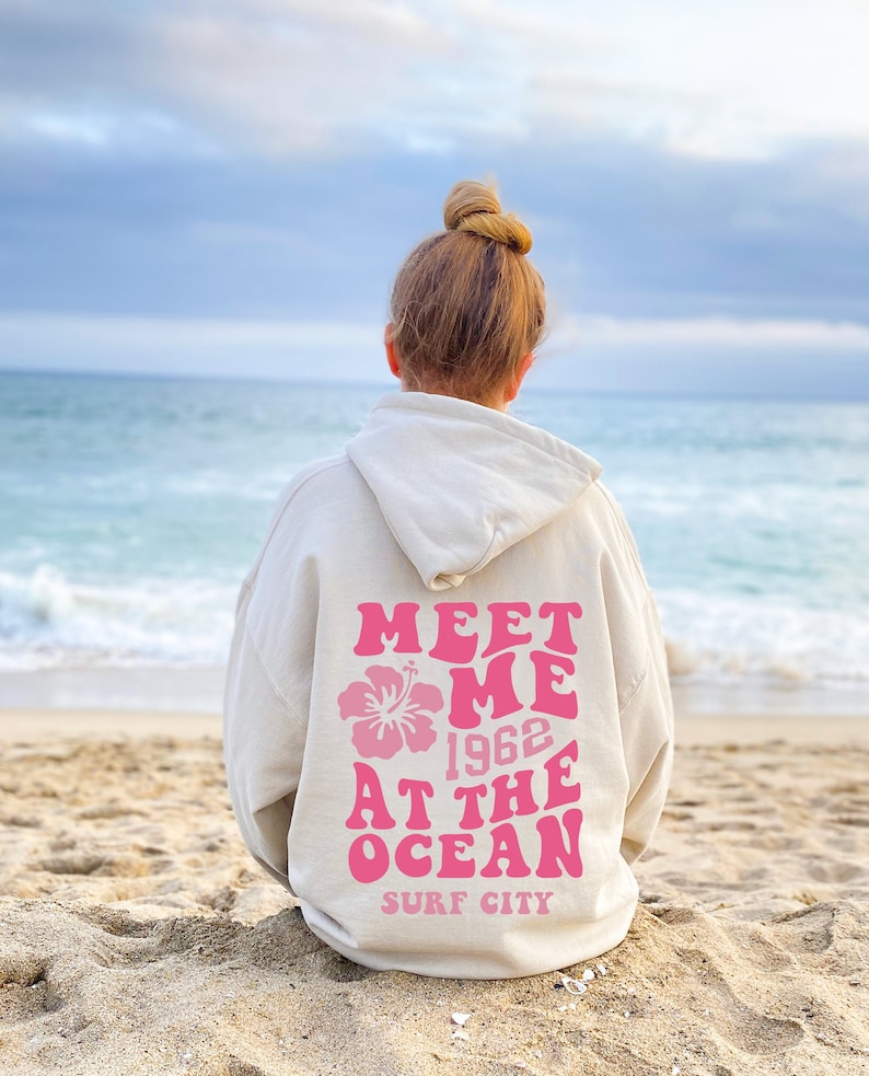 Trendy Hoodie Ocean Beach Tumblr, Meet Me At The Ocean Hoodie, Coconut Girl Aesthetic Hoodie Trendy Sweatshirt Oversized Womens Hoodie Gift Trendy Hoodie Ocean Beach Tumblr, Meet Me At The Ocean Hoodie, Coconut Girl Aesthetic Hoodie Trendy Sweatshirt Oversized Womens Hoodie Gift