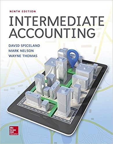Intermediate Accounting 9th by J. David Spiceland (PDF Instant Download)