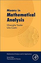 Means in mathematical analysis. Bivariate means ) (PDF Instant Download)