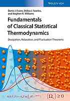 Fundamentals of classical statistical thermodynamics: dissipation, relaxation and fluctuation theorems (PDF Instant Download)