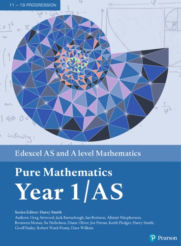 Edexcel AS and A level Mathematics Pure Mathematics Year 1 AS (PDF Instant Download)