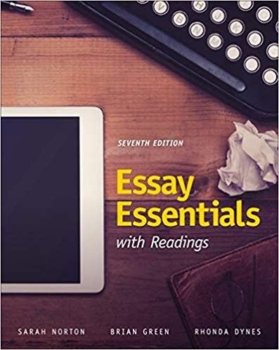 Essay Essentials with Readings Canadian Edition by Rhonda Dynes (PDF Instant Download)