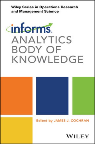 INFORMS Analytics Body of Knowledge (PDF Instant Download)
