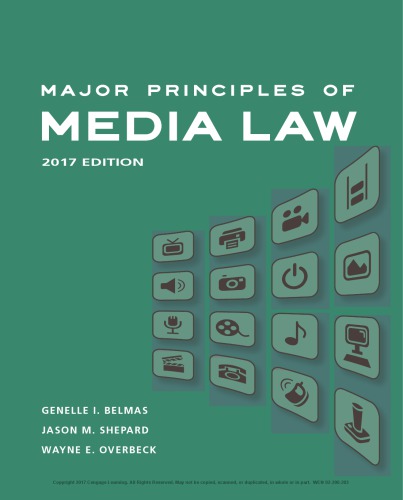 Major Principles of Media Law (PDF Instant Download)