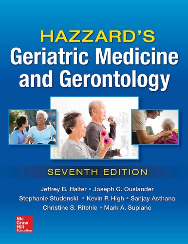 Hazzard’s Geriatric Medicine And Gerontology (PDF Instant Download)