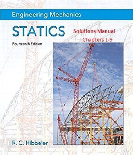 Engineering Mechanics: Statics (Solutions Manual Chapters 1 – 9) (PDF Instant Download)