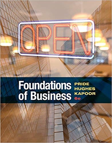 Foundations of Business 6th Edition by William M. Pride (PDF Instant Download)
