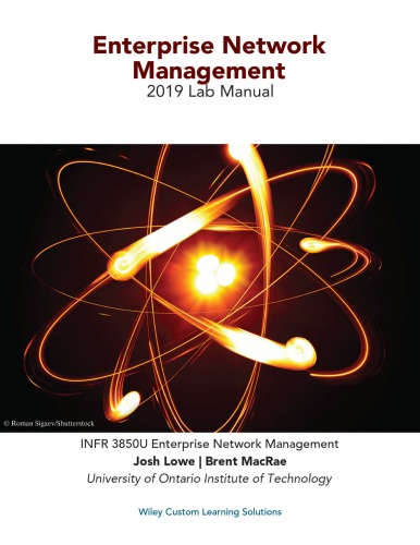 Enterprise Network Management 2019 Lab Manual (PDF Instant Download)