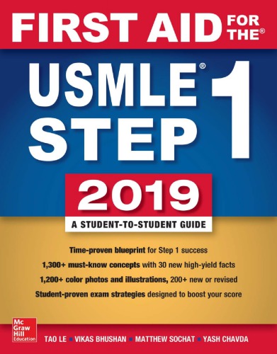 First Aid for the USMLE Step 1 2019 (PDF Instant Download)