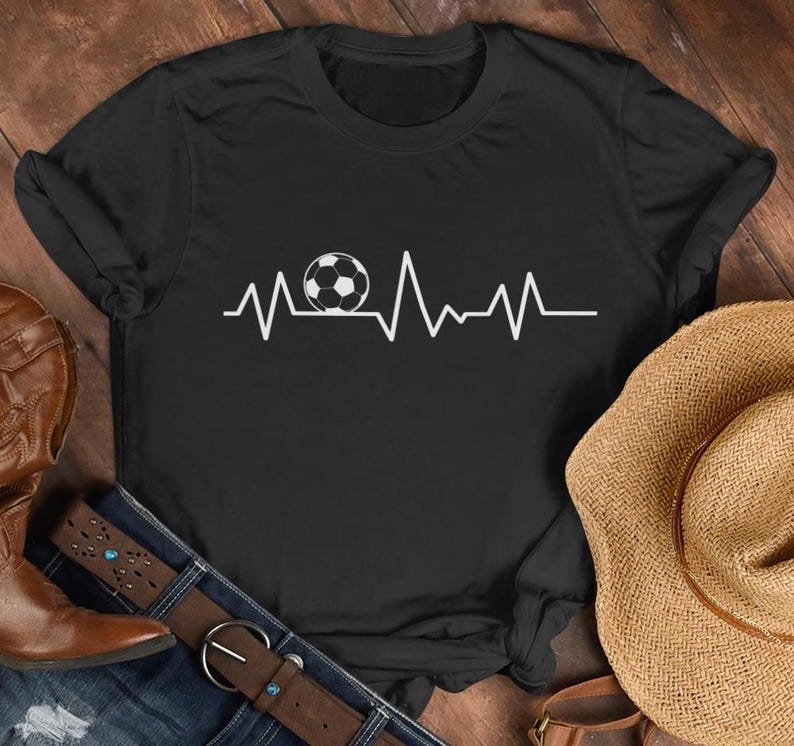 Soccer Shirt, Soccer Heartbeat Chart Soccer Lovers Sports Fans Soccer Players Women Men ShirtSoccer Shirt, Soccer Heartbeat Chart Soccer Lovers Sports Fans Soccer Players Women Men Shirt For Men And Women