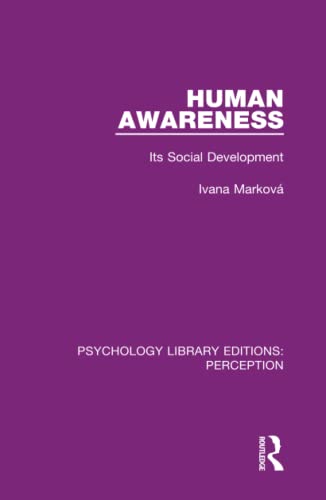 Human Awareness: Its Social Development 1 Edition (PDF Instant Download)