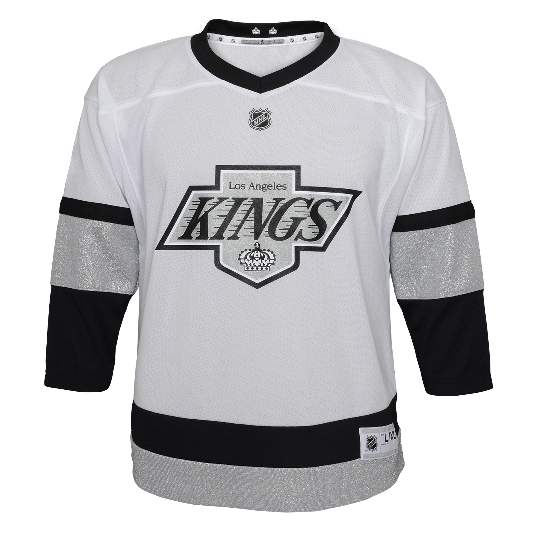 Los Angeles Kings Youth 2021/22 Alternate  Jersey - White 2