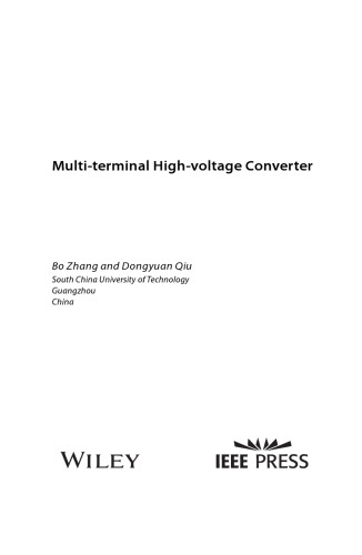 Multi-Terminal High-Voltage Converter (PDF Instant Download)