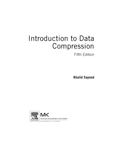 Introduction to Data Compression [5th ed.] (PDF Instant Download)
