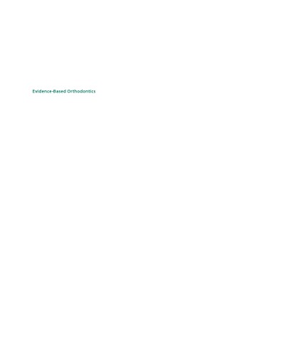 Evidence Based Orthodontics (2 ed) (PDF Instant Download)