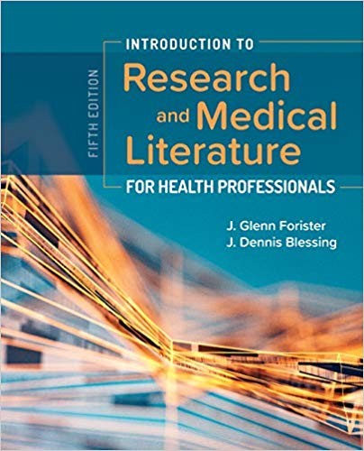 Introduction to Research and Medical Literature for Health Professionals 5th Edition (PDF Instant Download)