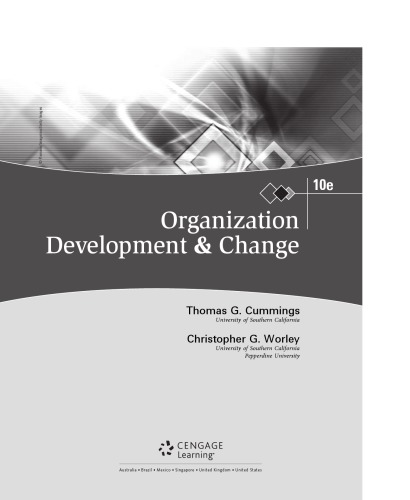 Organization Development and Change (PDF Instant Download)