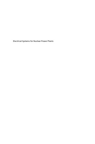 Electrical systems for nuclear power plants (PDF Instant Download)