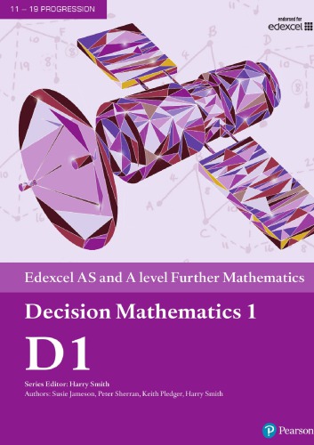 Edexcel AS and A level Further Mathematics Decision Mathematics 1 (PDF Instant Download)