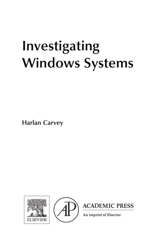 Investigating Windows Systems (PDF Instant Download)